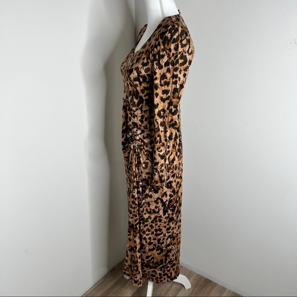 CAbi Selma Animal Print Midi Dress Size XS - Picture 15 of 16